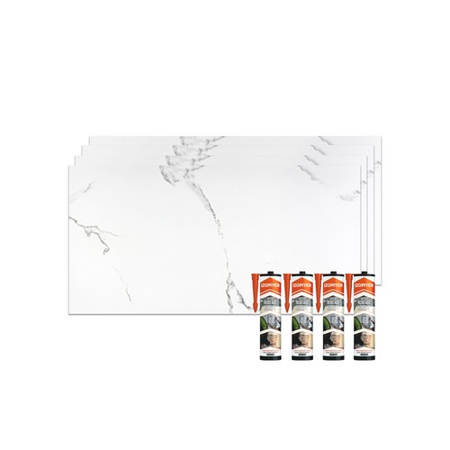 Pvc marble wall - panels, 24x45